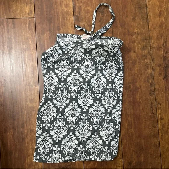 Udder Covers Gracy grey and white Nursing cover